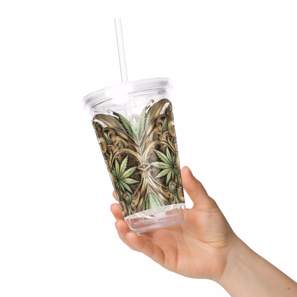 Whitehusrt Clear plastic tumbler